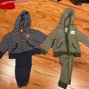 9 month hoodie set